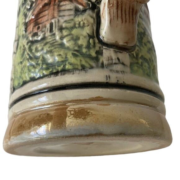 Tall Vintage German Stein Beer Mug Collectors Item - Picture 8 of 8